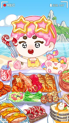 Gameplay screenshot 1 from Jelly Master: Mukbang ASMR - Simulation game